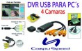 DVR USB 4 PUERTOS / IP REMOTA